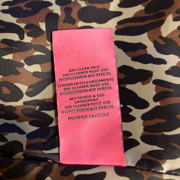 Betsey Johnson Mixed media coat, size 8 - Picture 4 of 9